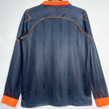1999/2000 Roma Third Black Retro Long Sleeve Soccer Jersey