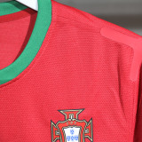 2012 Portugal Home Retro Player Version Soccer Jersey 球员版