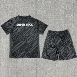 2025/26 Sporting Lisbon GK Black  Kids Soccer Jersey 里斯本