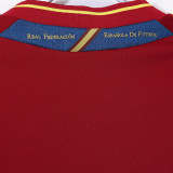 2012 Spain Home Red Retro Soccer Jersey
