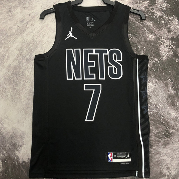 2023 Nets DURANT #7 Black  NBA Jerseys