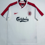 1998/1999 LFC Away White Retro Soccer Jersey