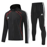 2026/27 AD~ Black Hoody Zipper Jacket
