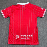 2025/26 Monza Home Red Fans Soccer Jersey