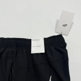 2025 NK~ Black Casual Short Pants D660