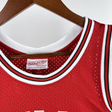 2016/17 Bulls WADE #3 Red Retro NBA Jerseys 热压