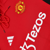 2025 M Utd Hoody Zipper Jacket Tracksuit