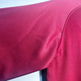 2017/18 Roma Home Red Retro Long Sleeve Soccer Jersey