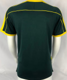 1998 Brazil GK Dark Green Retro Soccer Jersey