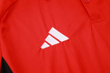 2025  M Utd Red POLO Training Tracksuit