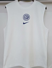 2025/26 In Milan White Pure Cotton Vest Jersey