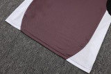 2025/26 M Utd Grey Purple POLO Sweater Tracksuit