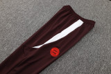 2025 PSG Red Brown Jacket Tracksuit