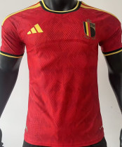 2026/27 Belgium Home Red Player Version Soccer Jersey