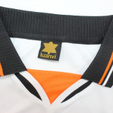 1999/2000 Valencia Home White Retro Soccer Jersey