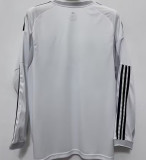 2025/26 RM Home White Long Sleeve Fans Soccer Jersey