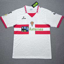 1996/1997 Gijon Away White Retro Soccer Jersey