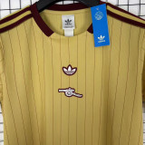 2025/26 ARS Yellow Retro Style Fans Soccer Jersey