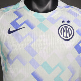 2025/26 In Milan Away White Player Version Soccer Jersey 无胸前广告