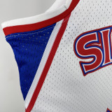 1996/97 76ers IVERSON #3 White Retro NBA Jersey