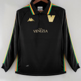 2022/23 Venezia FC Home Black Long Sleeve Fans Jersey