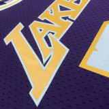 1998/99 Lakers RODMAN #73 Retro Purple NBA Jerseys热压