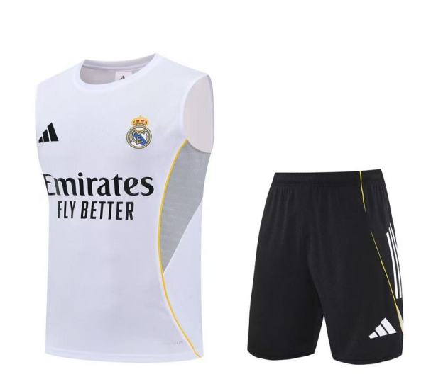 2025/26 RM White Vest Training Jersey(A Set)