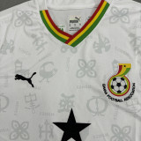 2025 Ghana Home White Fans Soccer Jersey