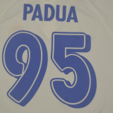 1995 Zaragoza Home White Retro Soccer Jersey