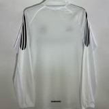 2005/06 RM White Home Retro Long Sleeve Soccer Jersey