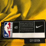 Warriors THOMPSON #11 Black City Edition NBA Jerseys