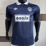 2025/26 AD x oasis #25 Royal Blue Retro Style Player Version Soccer Jersey (Have No.25 带号码）