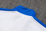 2025 Brazil White Jacket Tracksuit