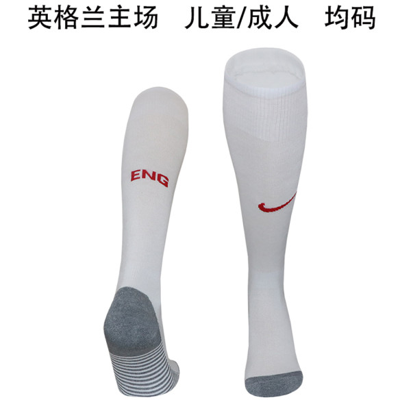 2025/26 England Home White Sock