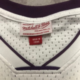 2009/10 Lakers BRYANT #24 Retro White NBA Jerseys热压