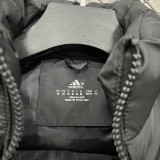 2026/27 ARS Black Cotton Vest Jacket  J3306 黑色