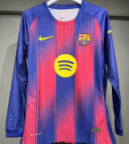 2025/26 BA Home Player Version Long Sleeve Soccer Jersey