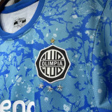 2025/26 Club Olimpia Third Blue Fans Soccer Jersey
