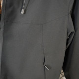 2025 UA Cotton Thickened Warm Black Outdoor Jacket  #A803加棉冲锋衣