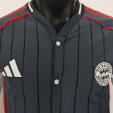 2025/26 BFC Grey Baseball Player Version T-Shirt  硅胶版