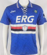 1994/1995 Sampdoria Home Retro Soccer Jersey
