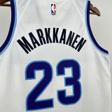 2026 Jazz MARKKANEN #23 White NBA Jerseys