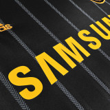DROGBA #11 CFC Third Black Retro Soccer Jersey 2010/2011  (UCL Font 欧冠字体) ★★