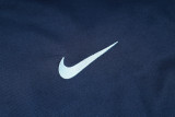 2025 France Sapphire Blue Hoody Zipper Jacket