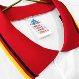 1994 Spain Away White Retro Soccer Jersey