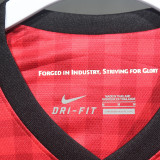 2012/13 M Utd Home Red Retro Player Version Soccer Jersey