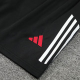 2025 M Utd Black Vest Training Jersey(A Set)
