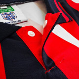 1992 England Away Red Retro Soccer Jersey