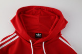 2025 AD~ Red Hoody Zipper Jacket