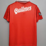 1996 River Plate Away Red Retro Soccer Jersey